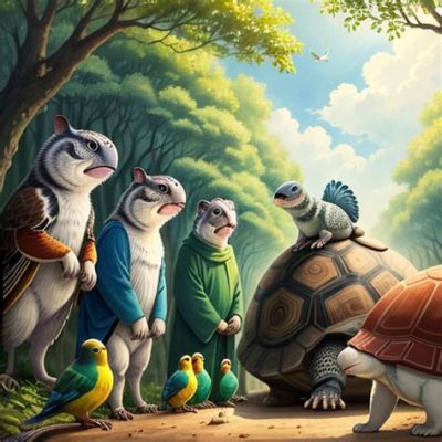 Unongo the Clever Tortoise – Unveiling the Wisdom of a Slow but Strategic Creature